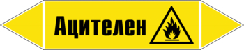 Маркировка трубопровода "ацителен" (пленка, 358х74 мм) - Маркировка трубопроводов - Маркировки трубопроводов "ГАЗ" - Магазин охраны труда и техники безопасности stroiplakat.ru